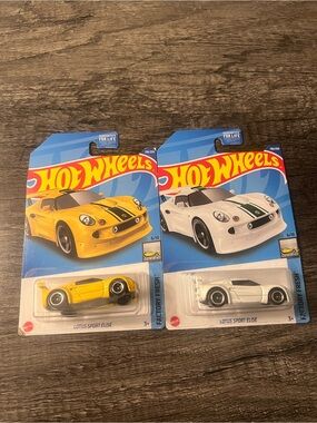 Hot Wheels Lotus Sport Elise Bundle – 2 Car Lot – New on Card